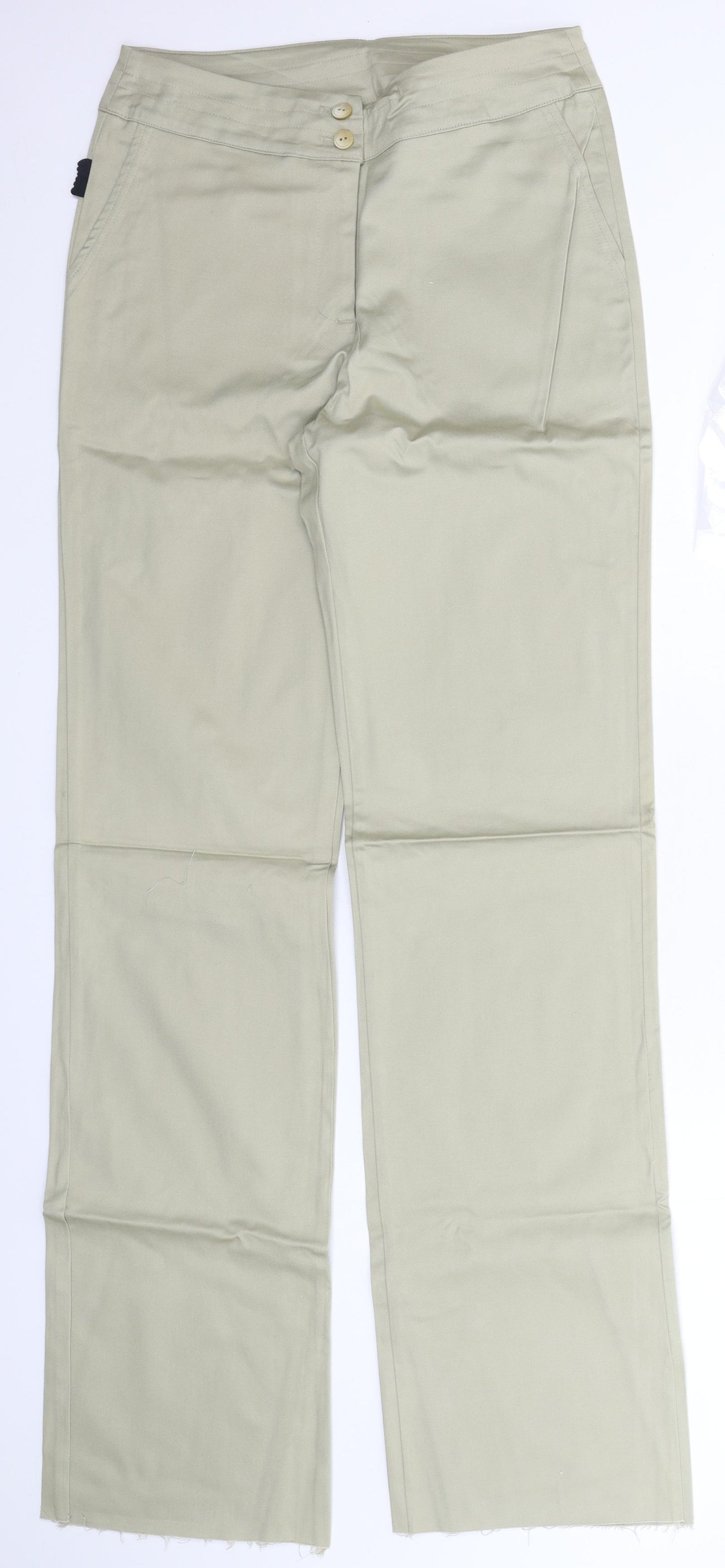Moose Womens Beige   Trousers  Size 10 L32 in