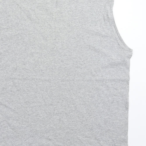 Preworn Mens Grey    T-Shirt Size S