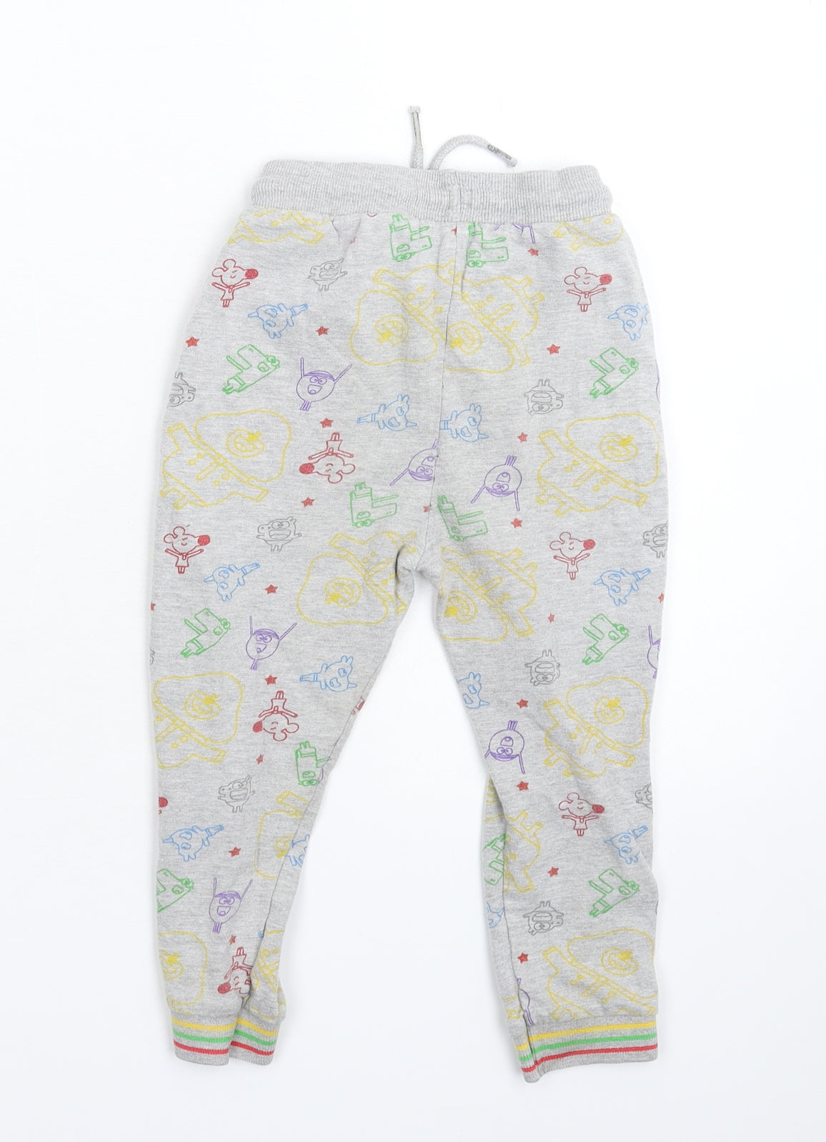 George Boys Grey   Jogger Trousers Size 3-4 Years