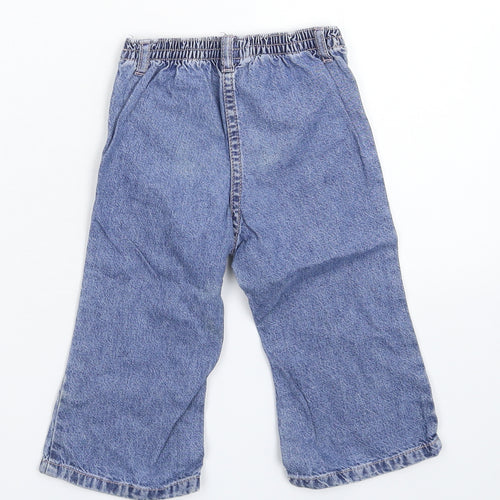 George Baby Blue  Denim Capri Jeans Size 12-18 Months