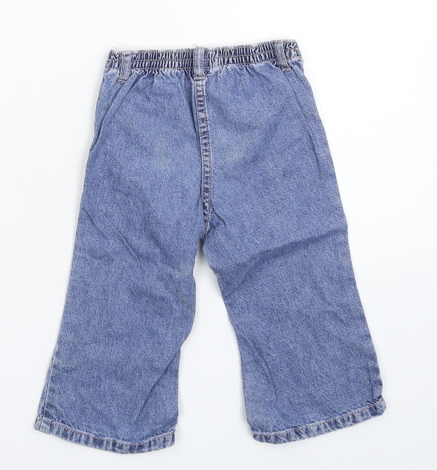 George Baby Blue  Denim Capri Jeans Size 12-18 Months