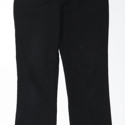 Michel Rene Womens Black   Trousers  Size 40 L28 in