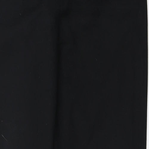 Michel Rene Womens Black   Trousers  Size 40 L28 in