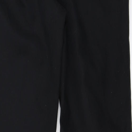 Michel Rene Womens Black   Trousers  Size 40 L28 in