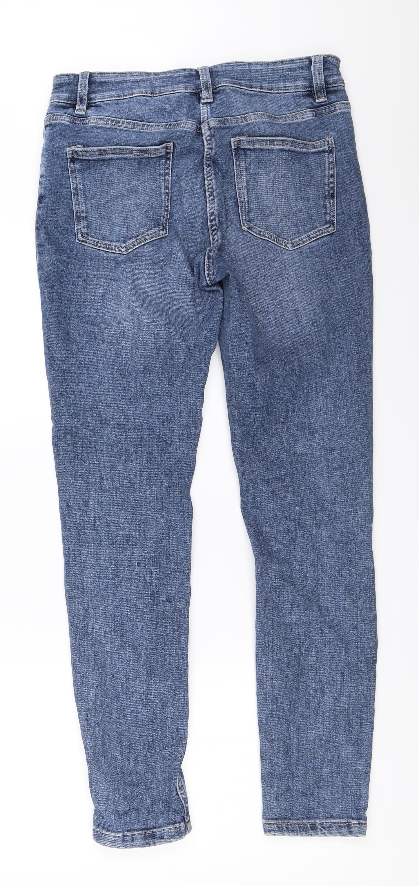 NEXT Womens Blue   Skinny Jeans Size 12 L29.5 in