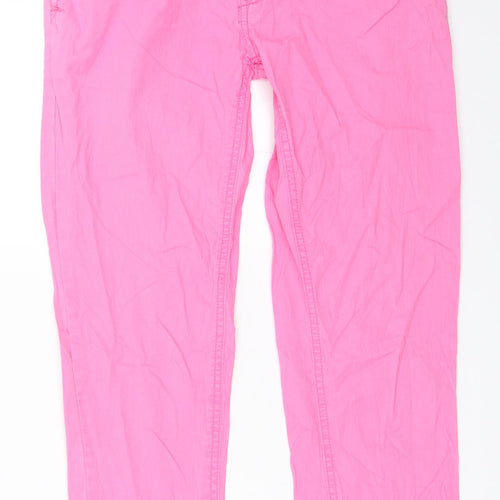 Race Marine Womens Pink   Chino Trousers Size 34 L27 in