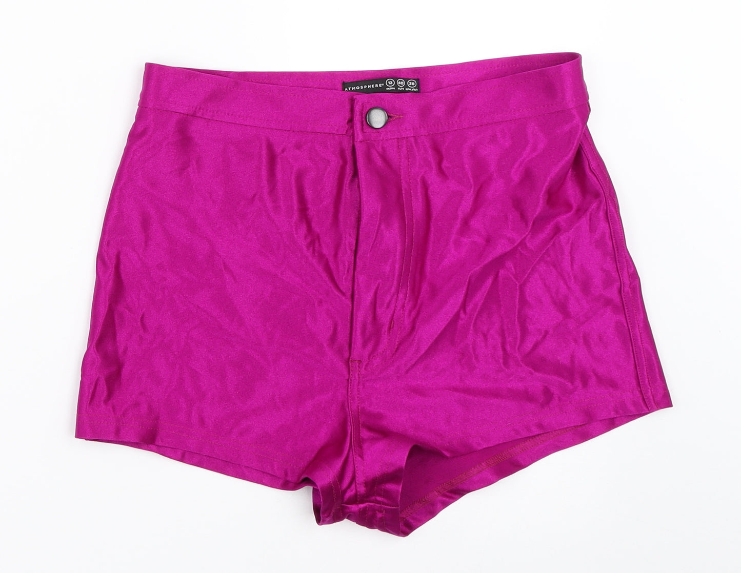 Primark Womens Purple   Hot Pants Shorts Size 12