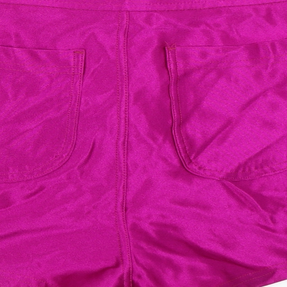 Primark Womens Purple   Hot Pants Shorts Size 12