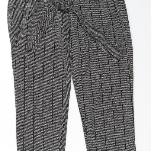River Island Womens Black   Capri Trousers Size 8 L26 in
