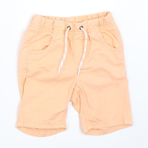 Nutmeg Boys Orange   Cropped Trousers Size 12-18 Months