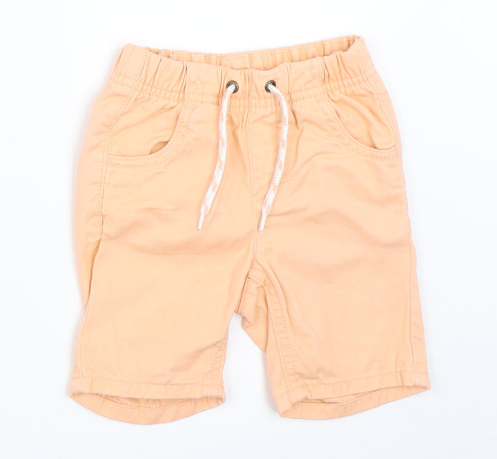 Nutmeg Boys Orange Cropped Trousers Size 12-18 Months