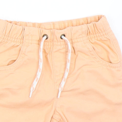 Nutmeg Boys Orange   Cropped Trousers Size 12-18 Months