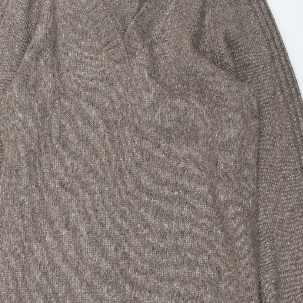 H&M Womens Brown   Jumper Dress  Size S