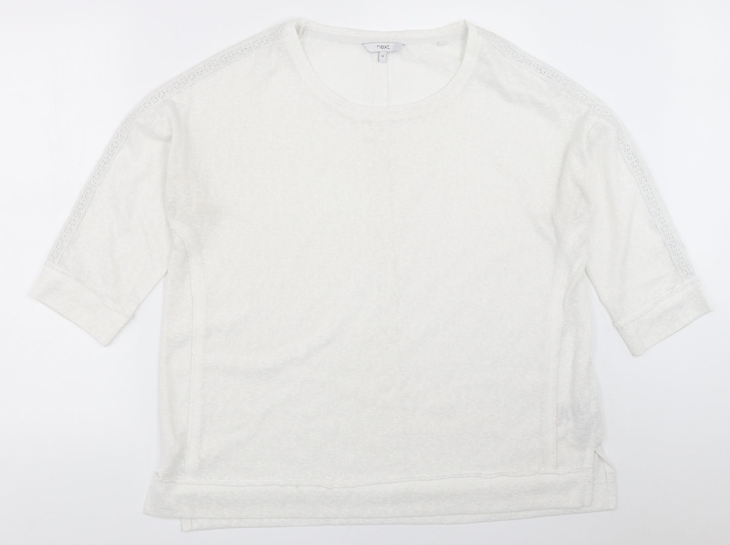 NEXT Womens White   Pullover Jumper Size 18