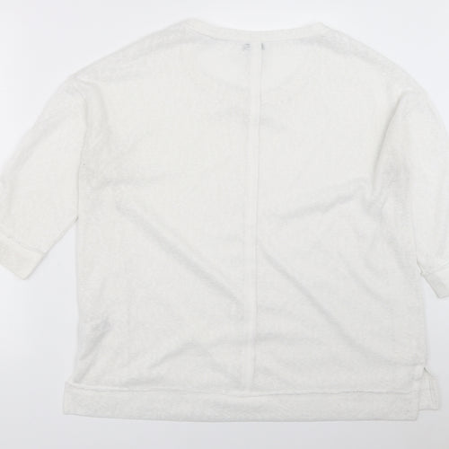 NEXT Womens White   Pullover Jumper Size 18