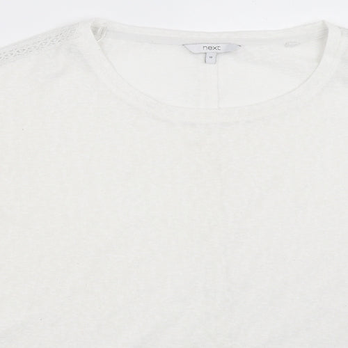 NEXT Womens White   Pullover Jumper Size 18