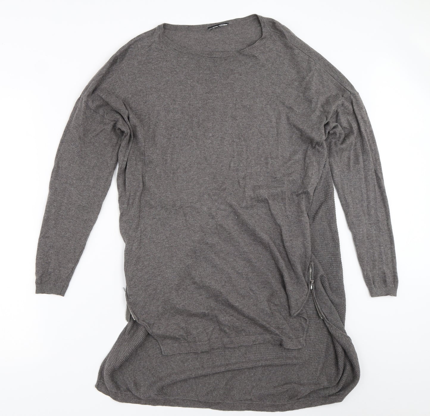 Warehouse Womens Grey   Pullover Jumper Size 10