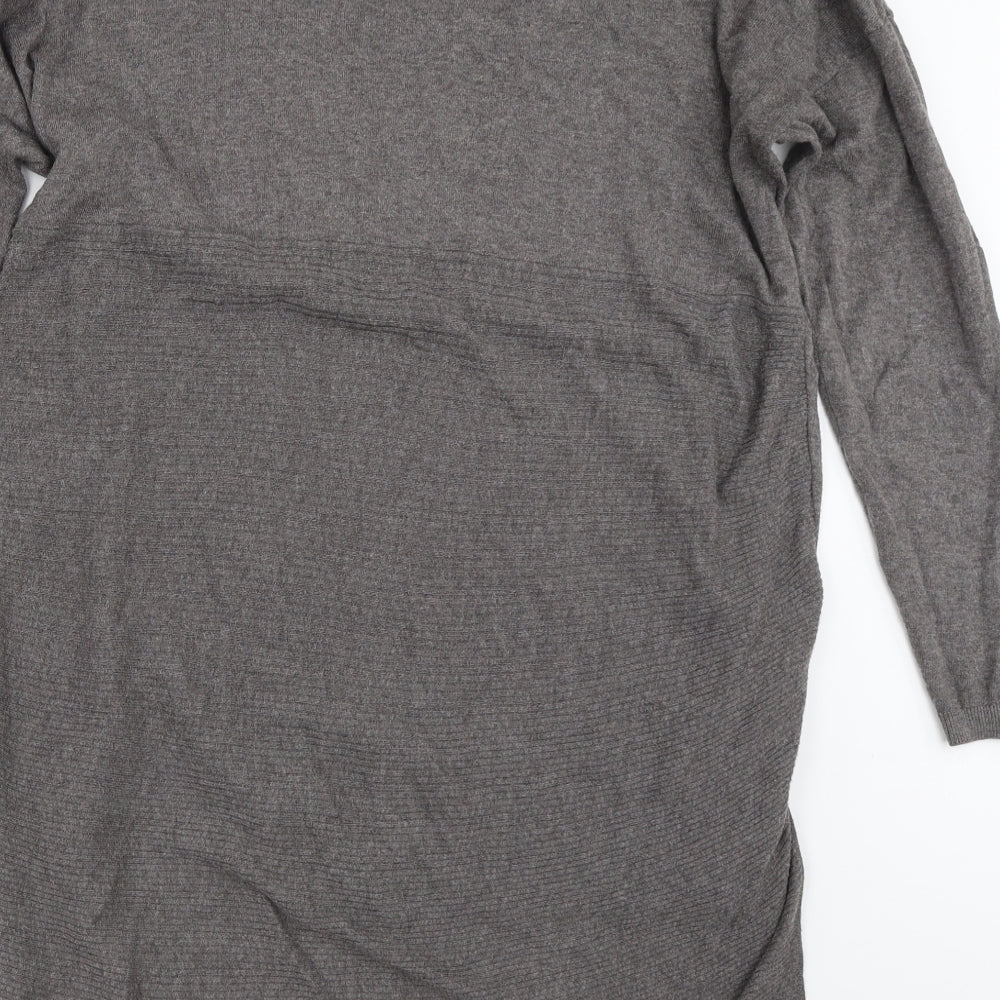 Warehouse Womens Grey   Pullover Jumper Size 10