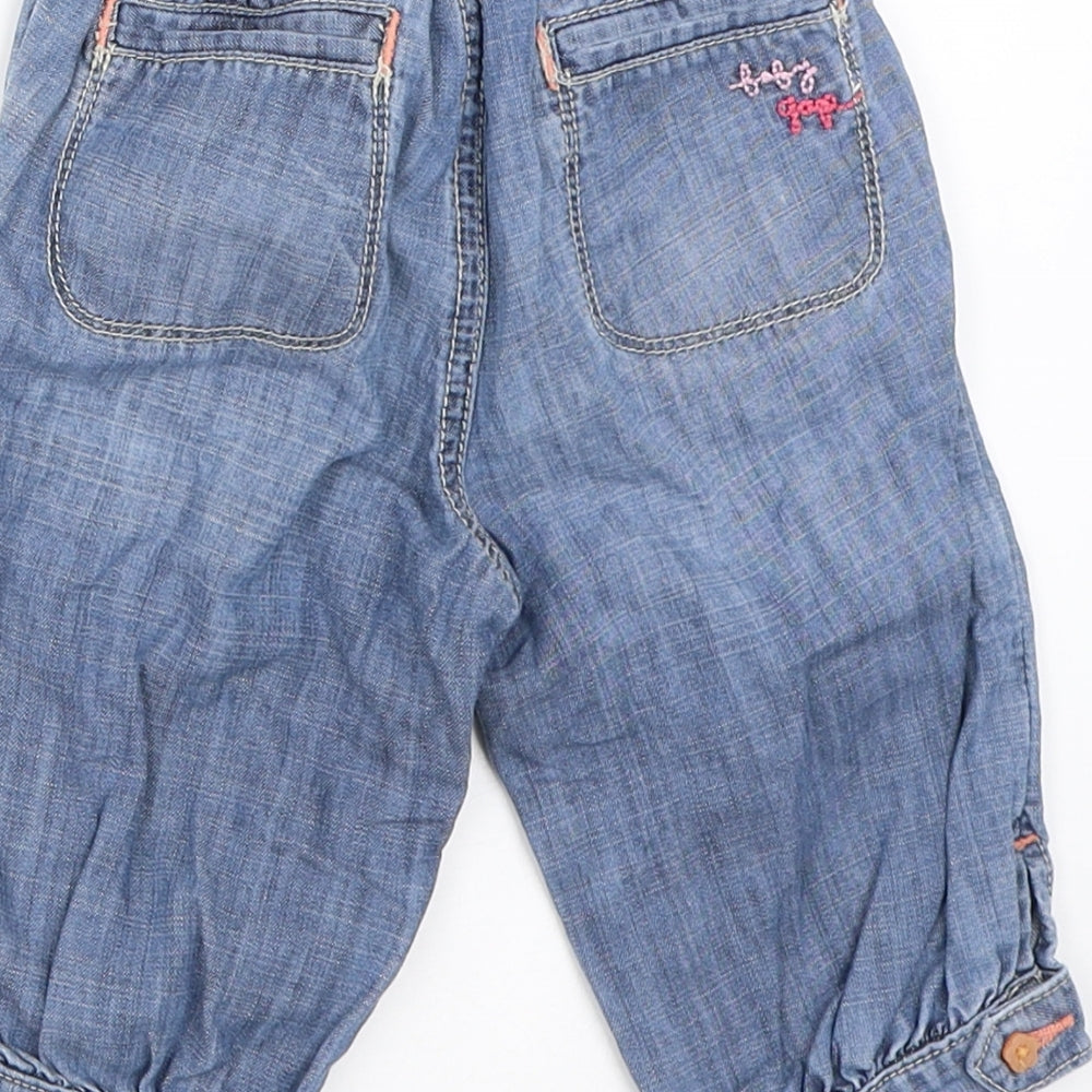Gap Girls Blue  Denim Capri Jeans Size 18-24 Months