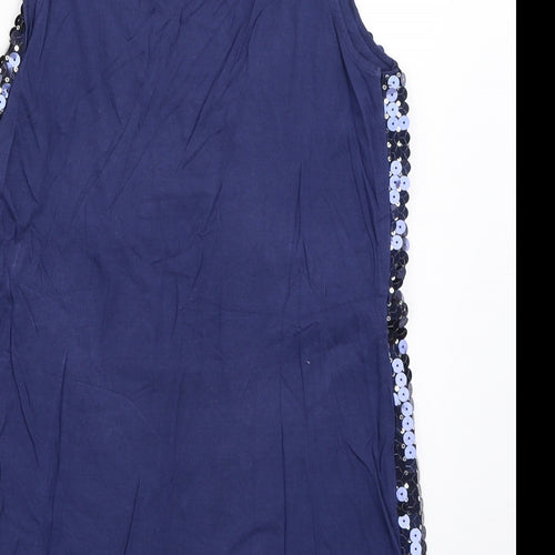 Oasis Womens Blue   Basic Blouse Size S