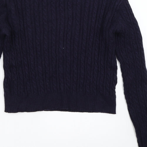 Pull&Bear Womens Blue   Pullover Jumper Size M