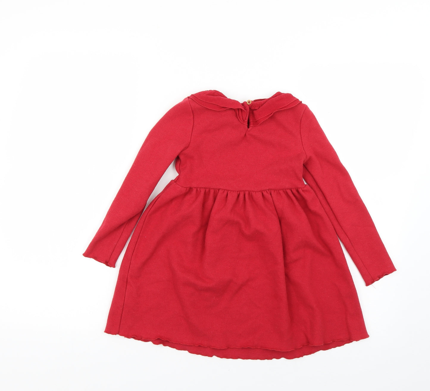 gorge Girls Red   Fit & Flare  Size 3-4 Years