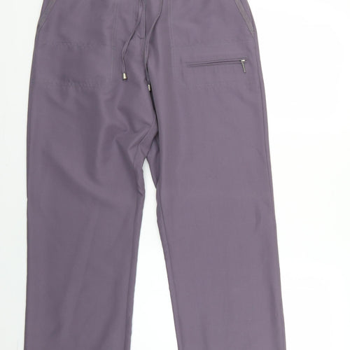 BHS Womens Purple   Trousers  Size 12 L26 in