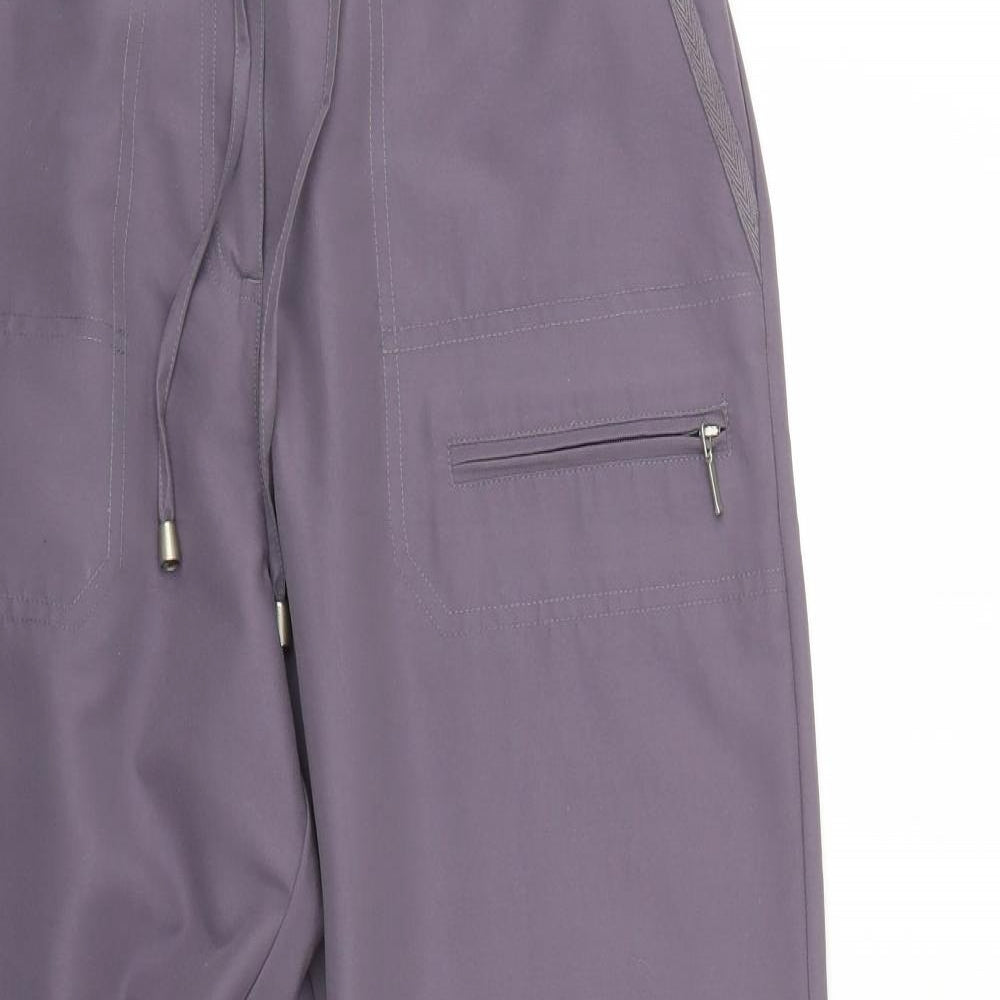 BHS Womens Purple   Trousers  Size 12 L26 in