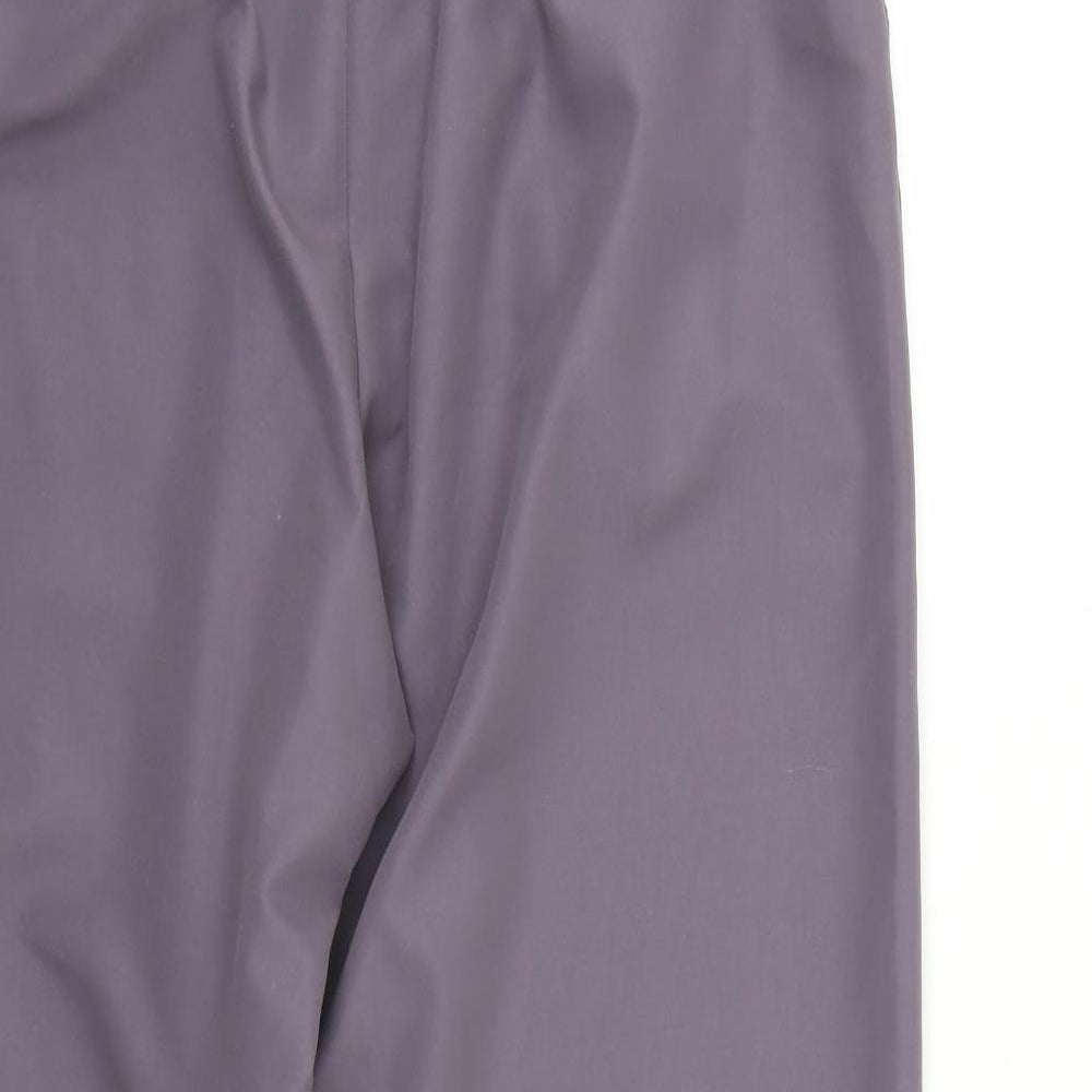 BHS Womens Purple   Trousers  Size 12 L26 in