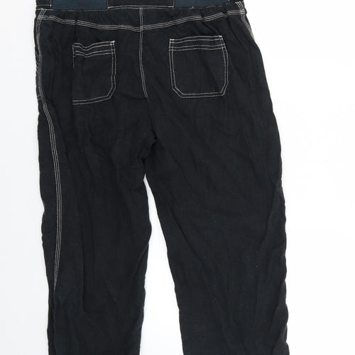 BHS Womens Blue   Cropped Trousers Size 12 L20 in