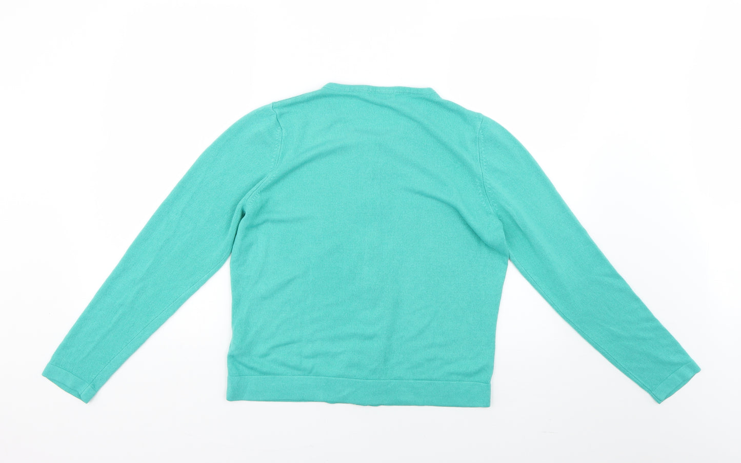 Marks and Spencer Womens Green   Cardigan Jumper Size 12