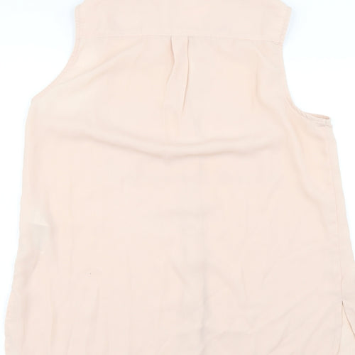 New Look Womens Pink   Basic Blouse Size 8