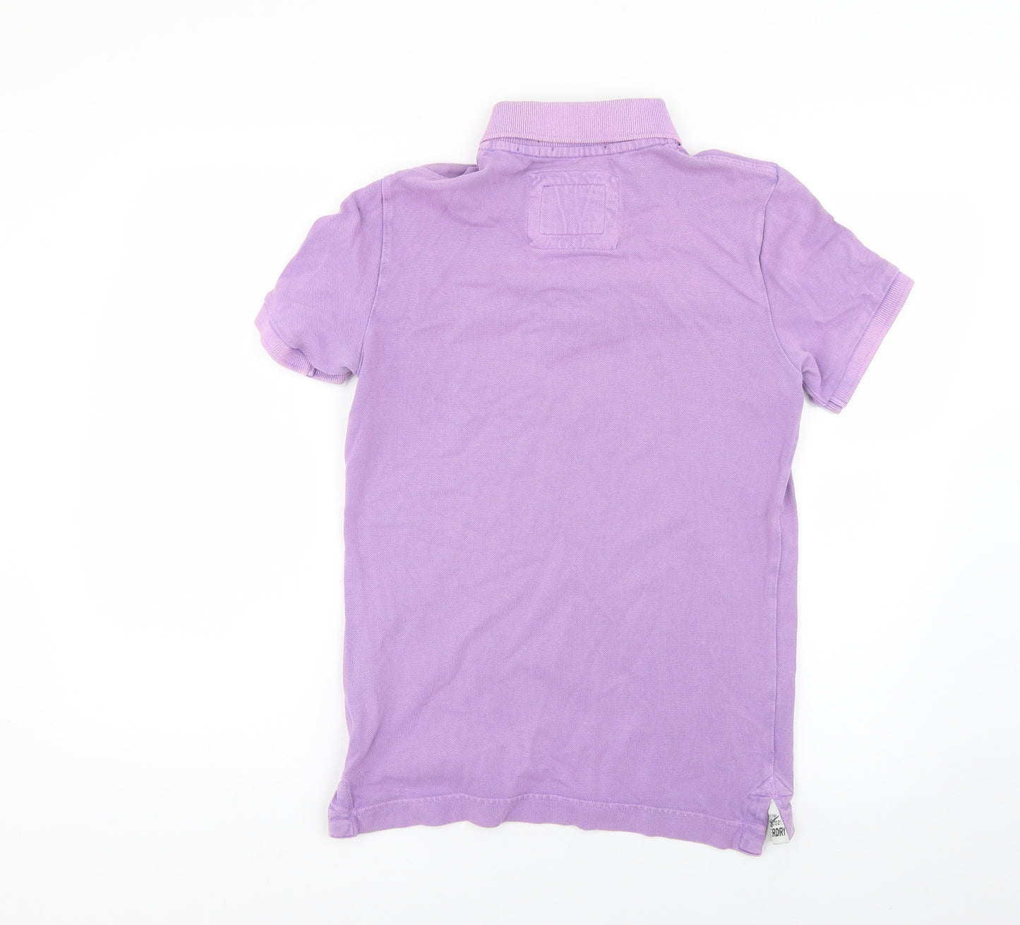 vintage destroyed Mens Purple    Polo Size S