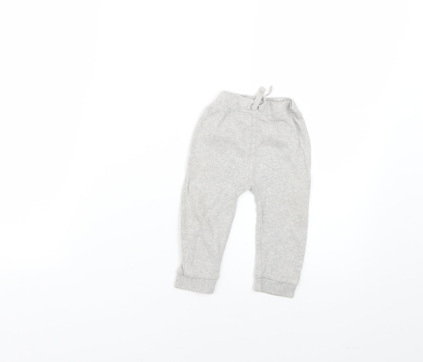 George Baby Grey   Jogger Trousers Size 9-12 Months