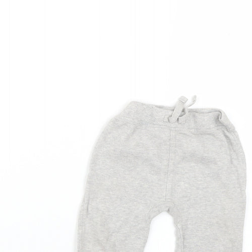 George Baby Grey   Jogger Trousers Size 9-12 Months