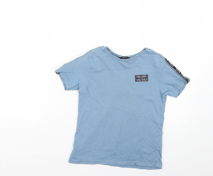 George Boys Blue   Basic T-Shirt Size 5-6 Years