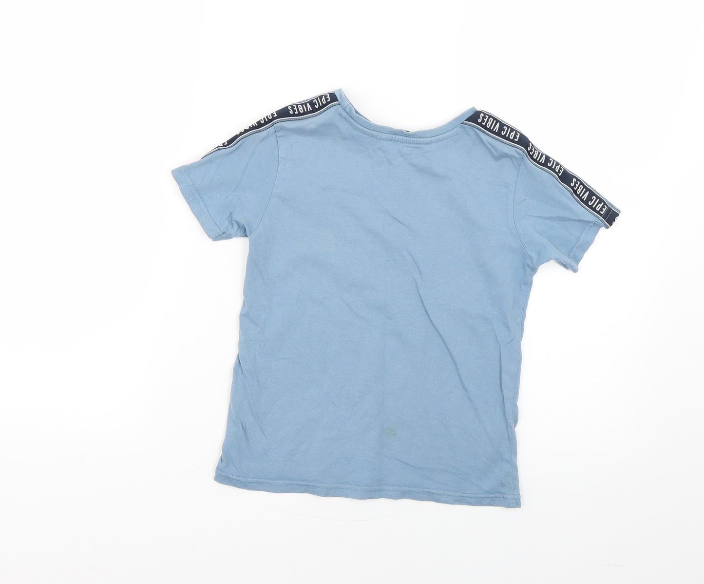 George Boys Blue   Basic T-Shirt Size 5-6 Years