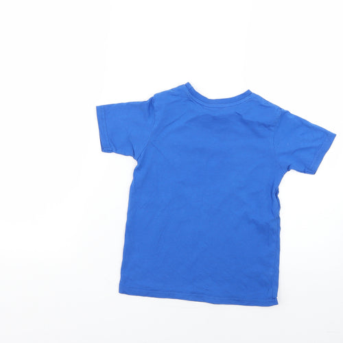 George Boys Blue   Basic T-Shirt Size 5-6 Years