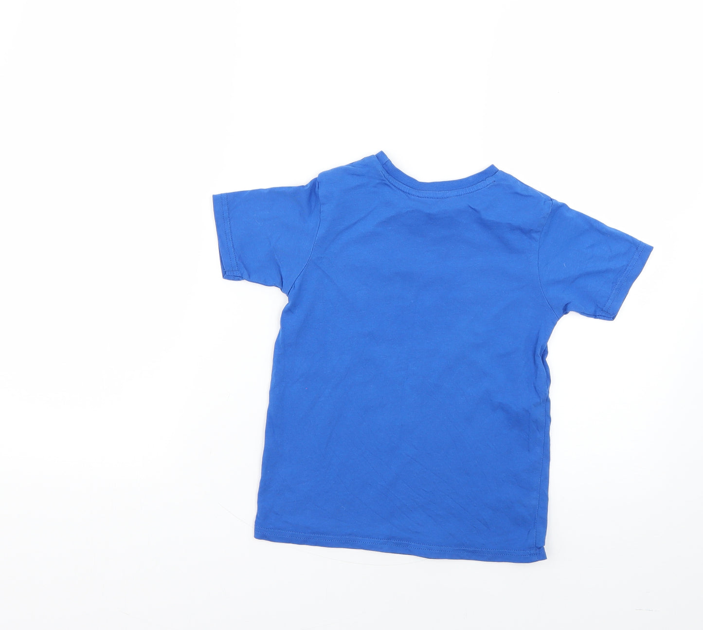 George Boys Blue   Basic T-Shirt Size 5-6 Years