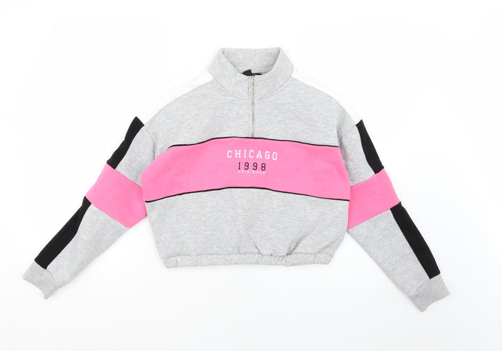 New Look Girls Multicoloured   Pullover Jumper Size 12-13 Years