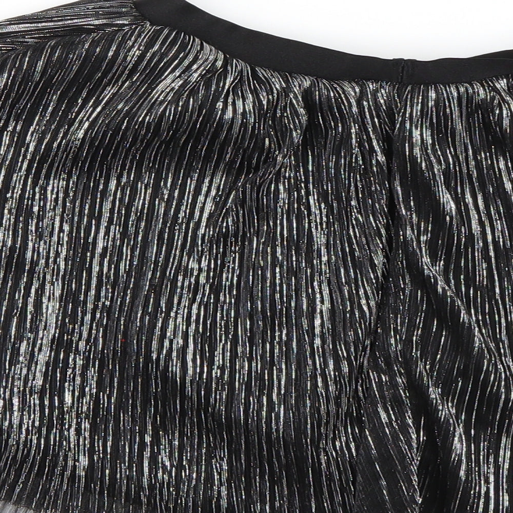 Very Girls Silver   Flare Skirt Size 8 Years