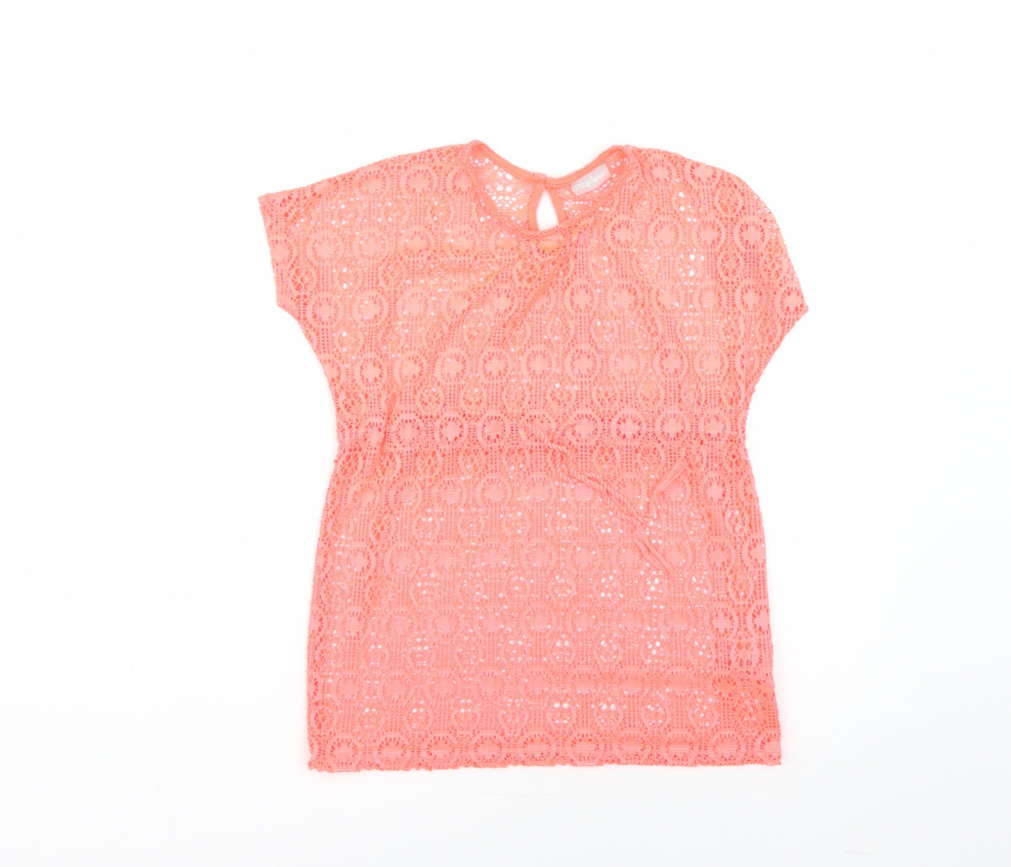 Matalan Girls Orange   Basic T-Shirt Size 10 Years