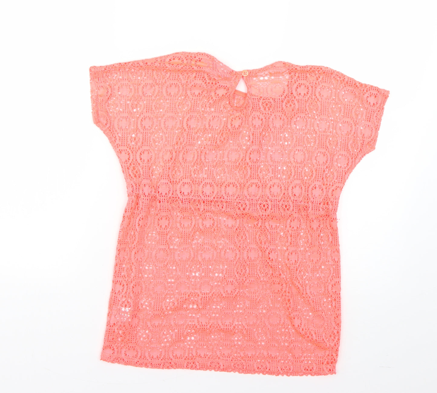 Matalan Girls Orange   Basic T-Shirt Size 10 Years