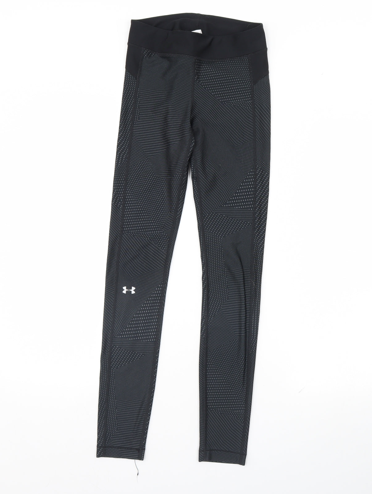Under armour Womens Black Geometric  Capri Leggings Size XS L28 in