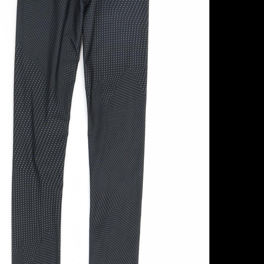 Under armour Womens Black Geometric  Capri Leggings Size XS L28 in