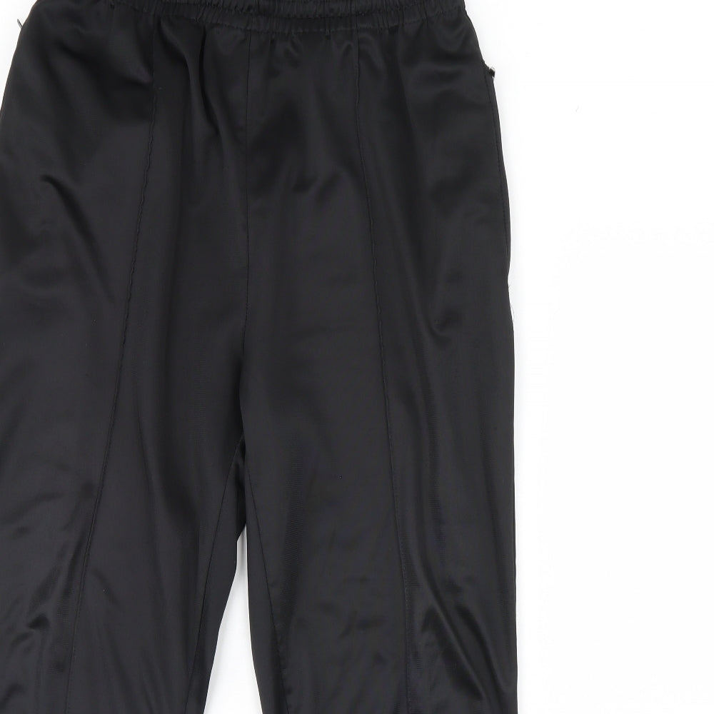 BRM Mens Black   Jogger Trousers Size L L28 in