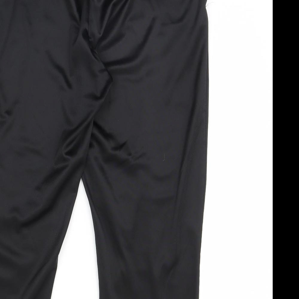 BRM Mens Black   Jogger Trousers Size L L28 in