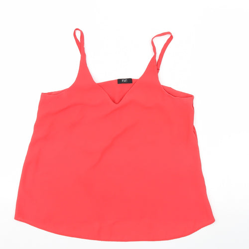 F&F Womens Pink   Basic Tank Size 12
