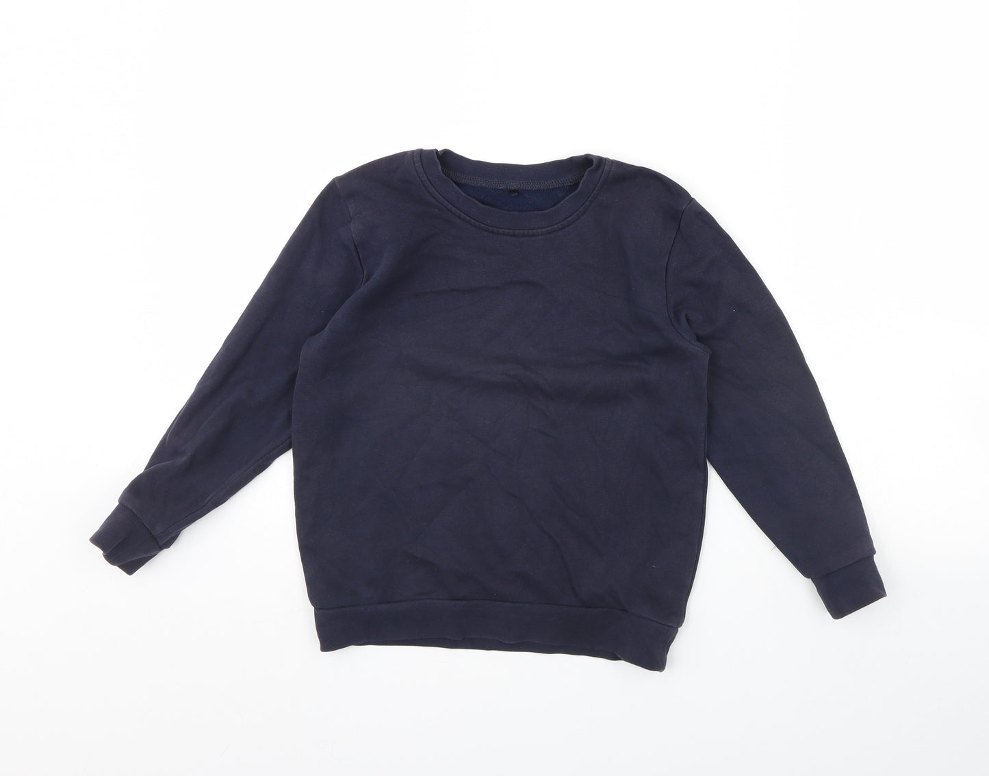 George Boys Blue   Pullover Jumper Size 7 Years