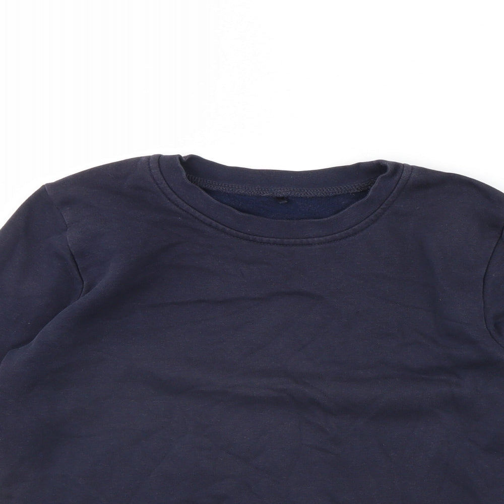 George Boys Blue   Pullover Jumper Size 7 Years